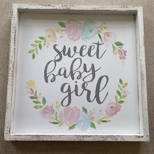 Baby Girl Wall Decor